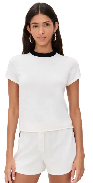 LE BOP Ringer Tee White L | Thumbnail 1 LE BOP Ringer Tee White L | Thumbnail 1