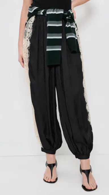 Sea Ethel Solid Balloon Pants Black | Thumbnail 2 Sea Ethel Solid Balloon Pants Black | Thumbnail 2