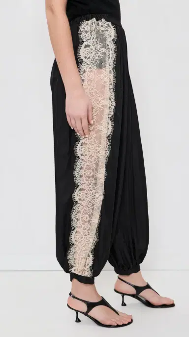 Sea Ethel Solid Balloon Pants Black | Thumbnail 4 Sea Ethel Solid Balloon Pants Black | Thumbnail 4