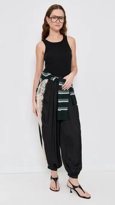 Sea Ethel Solid Balloon Pants Black | Thumbnail 5 Sea Ethel Solid Balloon Pants Black | Thumbnail 5