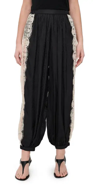 Sea Ethel Solid Balloon Pants Black | Thumbnail 1 Sea Ethel Solid Balloon Pants Black | Thumbnail 1