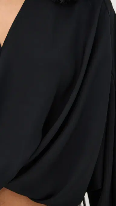 MM6 Maison Margiela Long Sleeved Top Black | Thumbnail 6 MM6 Maison Margiela Long Sleeved Top Black | Thumbnail 6