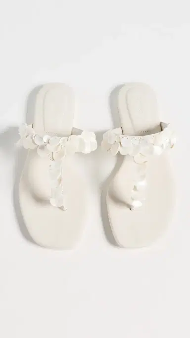 Simkhai Elin Beaded Shell Sandals Alabaster 39 | Thumbnail 5 Simkhai Elin Beaded Shell Sandals Alabaster 39 | Thumbnail 5