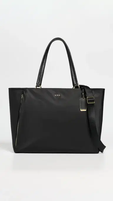 TUMI Valetta Large Tote Black/Gold | Thumbnail 2 TUMI Valetta Large Tote Black/Gold | Thumbnail 2