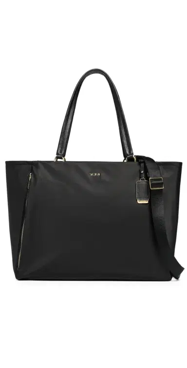 TUMI Valetta Large Tote Black/Gold | Thumbnail 1 TUMI Valetta Large Tote Black/Gold | Thumbnail 1
