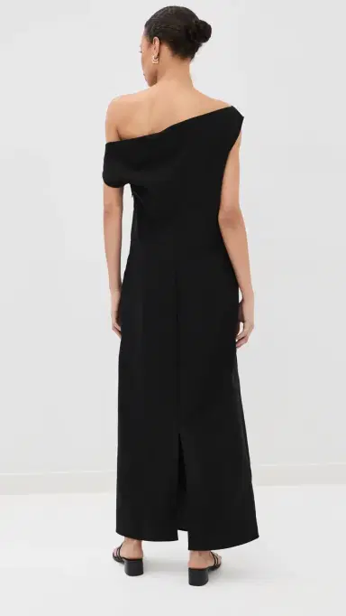 Co Draped Dress Black | Thumbnail 3 Co Draped Dress Black | Thumbnail 3