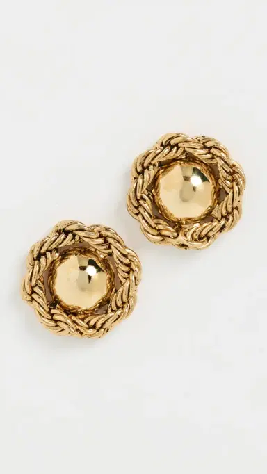 Jennifer Behr Caryann Earrings Gold One Size | Thumbnail 2 Jennifer Behr Caryann Earrings Gold One Size | Thumbnail 2