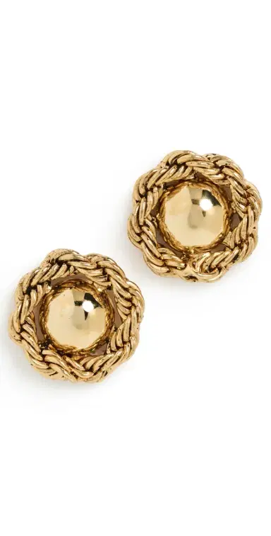 Jennifer Behr Caryann Earrings Gold One Size | Thumbnail 1 Jennifer Behr Caryann Earrings Gold One Size | Thumbnail 1