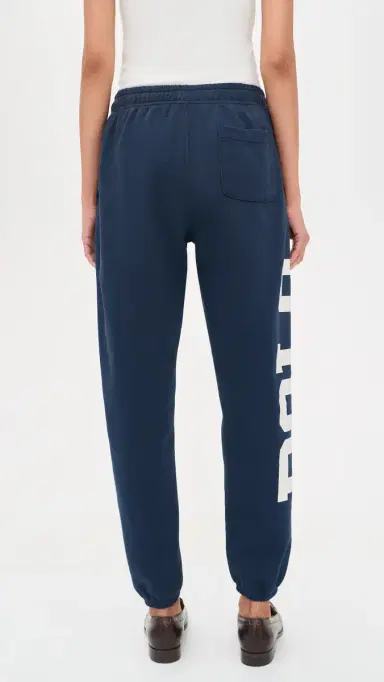 Polo Ralph Lauren Vintage Fleece Knit Ankle Joggers Newport Navy M | Thumbnail 3 Polo Ralph Lauren Vintage Fleece Knit Ankle Joggers Newport Navy M | Thumbnail 3