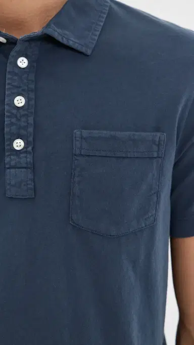 Billy Reid Pensacola Polo Navy L | Thumbnail 6 Billy Reid Pensacola Polo Navy L | Thumbnail 6