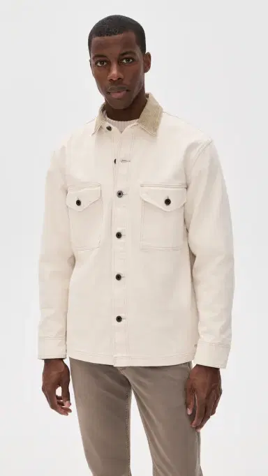 Filson Jac Rustic Canvas Shirt Natural eed | Thumbnail 2 Filson Jac Rustic Canvas Shirt Natural eed | Thumbnail 2