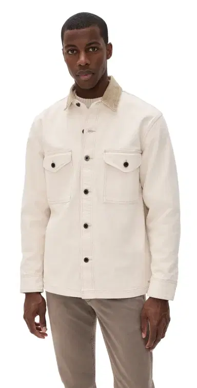 Filson Jac Rustic Canvas Shirt Natural eed | Thumbnail 1 Filson Jac Rustic Canvas Shirt Natural eed | Thumbnail 1