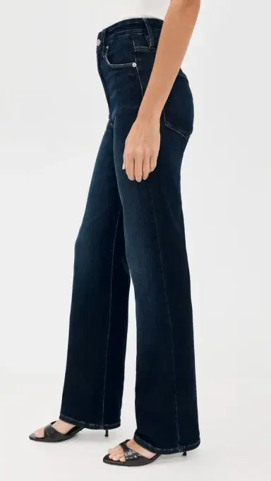 GOOD AMERICAN Soft Tech Good True Straight Jeans indigo57 | Thumbnail 4 GOOD AMERICAN Soft Tech Good True Straight Jeans indigo57 | Thumbnail 4