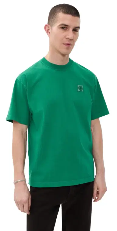 Stone Island Garment Dyed Tee Malachite S | Thumbnail 1 Stone Island Garment Dyed Tee Malachite S | Thumbnail 1