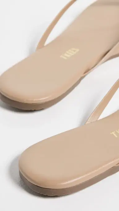 TKEES Square Toe Lily Flip Flops Cocobutter 9 | Thumbnail 4 TKEES Square Toe Lily Flip Flops Cocobutter 9 | Thumbnail 4