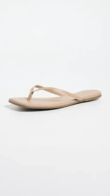 TKEES Square Toe Lily Flip Flops Cocobutter 9 | Thumbnail 5 TKEES Square Toe Lily Flip Flops Cocobutter 9 | Thumbnail 5