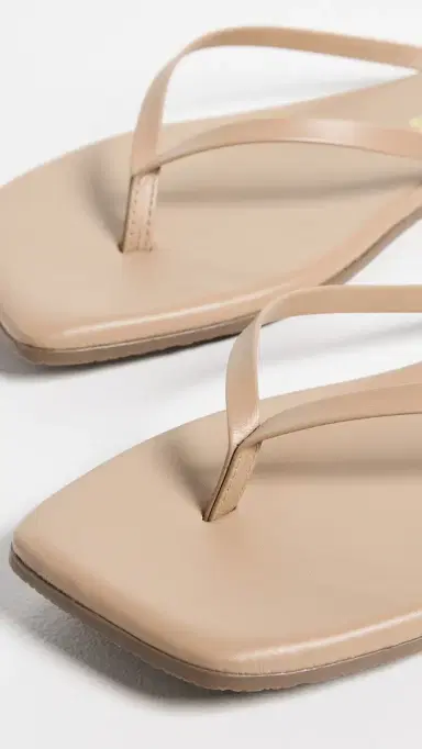 TKEES Square Toe Lily Flip Flops Cocobutter 9 | Thumbnail 6 TKEES Square Toe Lily Flip Flops Cocobutter 9 | Thumbnail 6