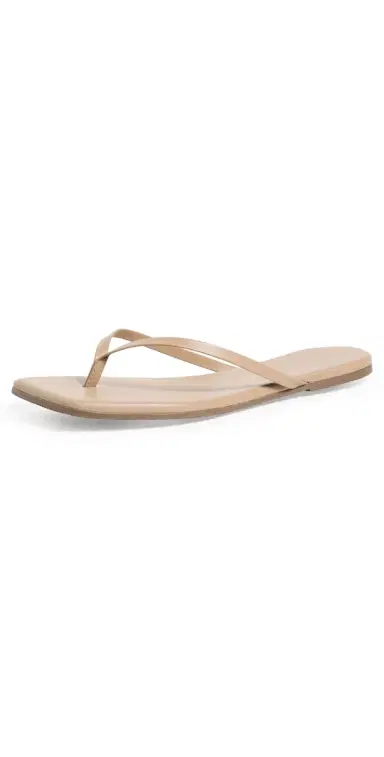 TKEES Square Toe Lily Flip Flops Cocobutter 9 | Thumbnail 1 TKEES Square Toe Lily Flip Flops Cocobutter 9 | Thumbnail 1
