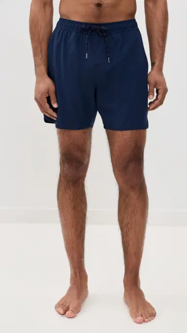 Fair Harbor The Anchor Swim Trunks 6 Navy | Thumbnail 2 Fair Harbor The Anchor Swim Trunks 6 Navy | Thumbnail 2