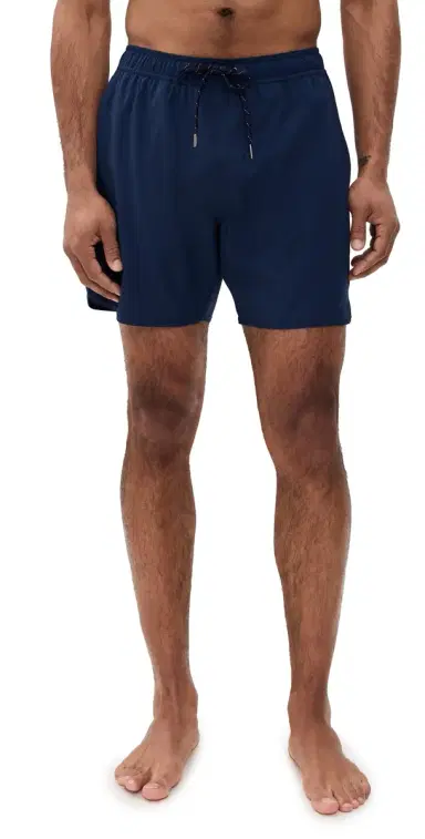 Fair Harbor The Anchor Swim Trunks 6 Navy | Thumbnail 1 Fair Harbor The Anchor Swim Trunks 6 Navy | Thumbnail 1
