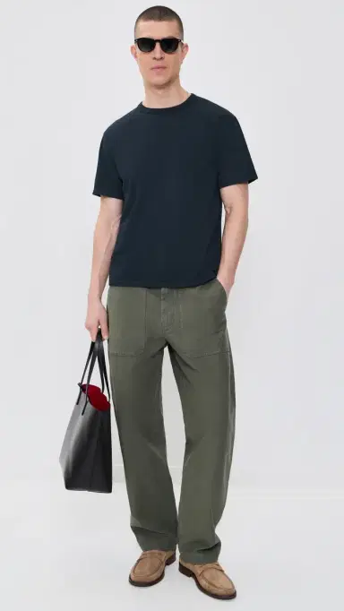 Knickerbocker Heavyweight T-Shirt Navy | Thumbnail 5 Knickerbocker Heavyweight T-Shirt Navy | Thumbnail 5