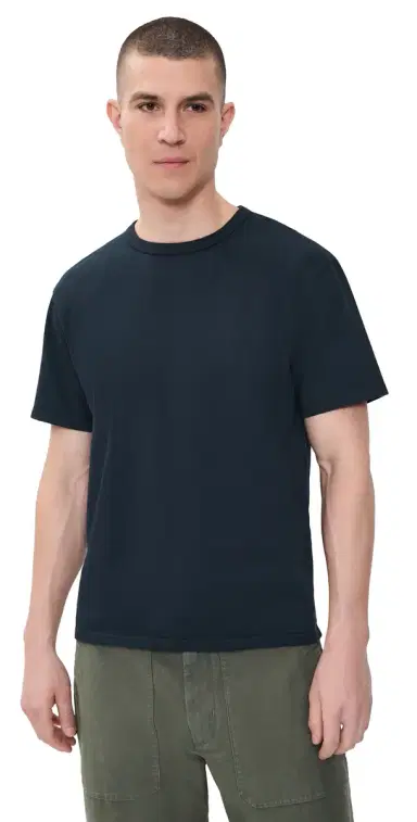 Knickerbocker Heavyweight T-Shirt Navy | Thumbnail 1 Knickerbocker Heavyweight T-Shirt Navy | Thumbnail 1