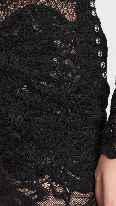 Rabanne Stretch Lace Skirt | Thumbnail 6 Rabanne Stretch Lace Skirt | Thumbnail 6