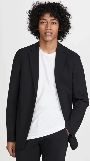 Theory Clinton Precision Ponte Blazer Black 40 | Thumbnail 2 Theory Clinton Precision Ponte Blazer Black 40 | Thumbnail 2