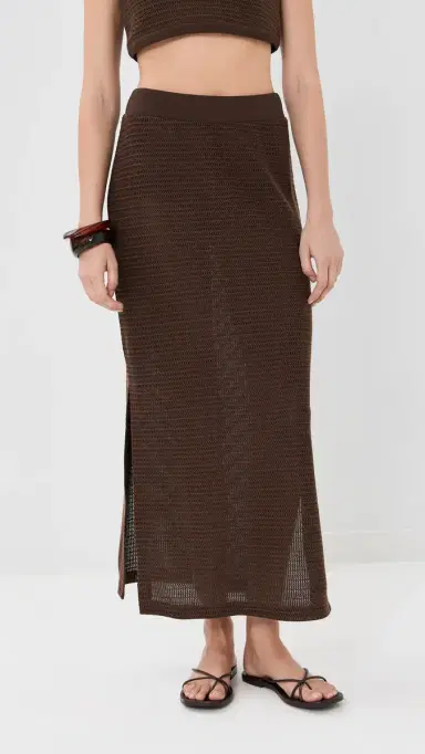 Simkhai Nicky Midi Coverup Skirt | Thumbnail 3 Simkhai Nicky Midi Coverup Skirt | Thumbnail 3