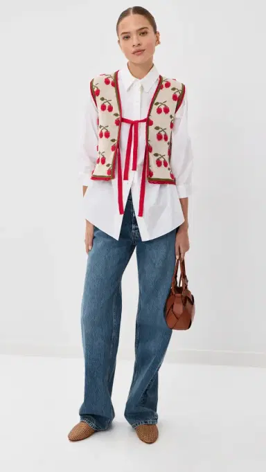 La DoubleJ Cherry Gilet | Thumbnail 5 La DoubleJ Cherry Gilet | Thumbnail 5
