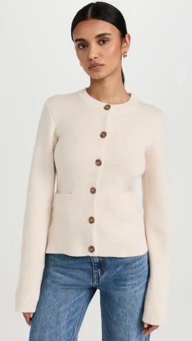 Jenni Kayne Cooper Cardigan Warm Ivory S | Thumbnail 2 Jenni Kayne Cooper Cardigan Warm Ivory S | Thumbnail 2
