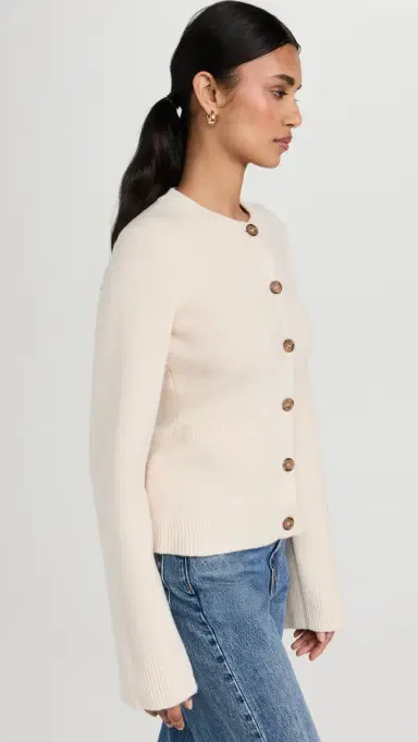 Jenni Kayne Cooper Cardigan Warm Ivory S | Thumbnail 4 Jenni Kayne Cooper Cardigan Warm Ivory S | Thumbnail 4