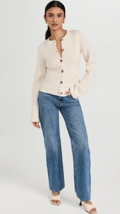 Jenni Kayne Cooper Cardigan Warm Ivory S | Thumbnail 5 Jenni Kayne Cooper Cardigan Warm Ivory S | Thumbnail 5