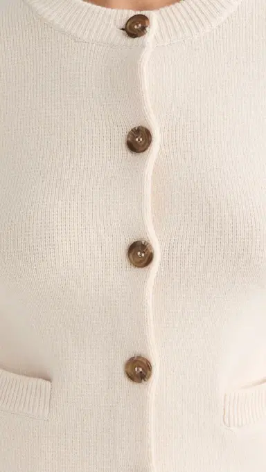 Jenni Kayne Cooper Cardigan Warm Ivory S | Thumbnail 6 Jenni Kayne Cooper Cardigan Warm Ivory S | Thumbnail 6