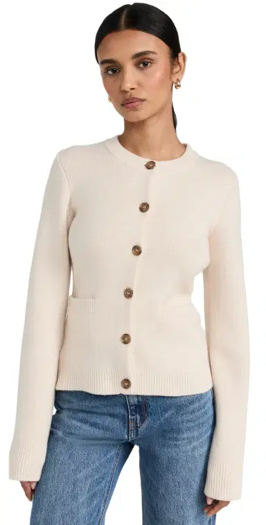 Jenni Kayne Cooper Cardigan Warm Ivory S | Thumbnail 1 Jenni Kayne Cooper Cardigan Warm Ivory S | Thumbnail 1