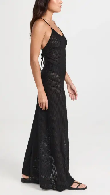 Peixoto Arya Coverup Dress Black Knit | Thumbnail 4 Peixoto Arya Coverup Dress Black Knit | Thumbnail 4