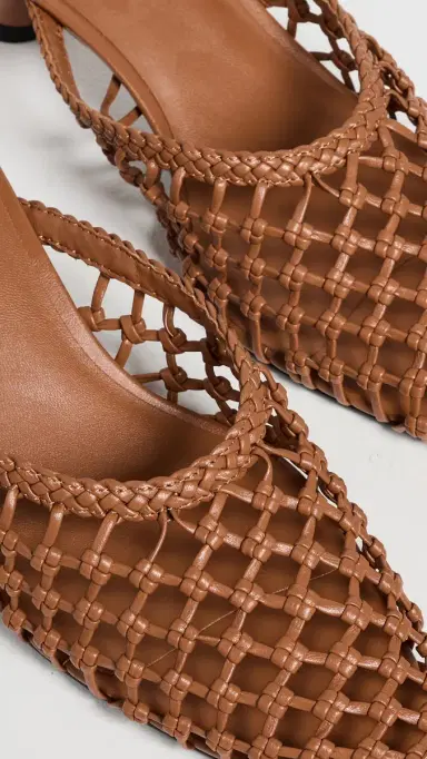 SIMONMILLER Knotted Gala Mules Chestnut | Thumbnail 6 SIMONMILLER Knotted Gala Mules Chestnut | Thumbnail 6