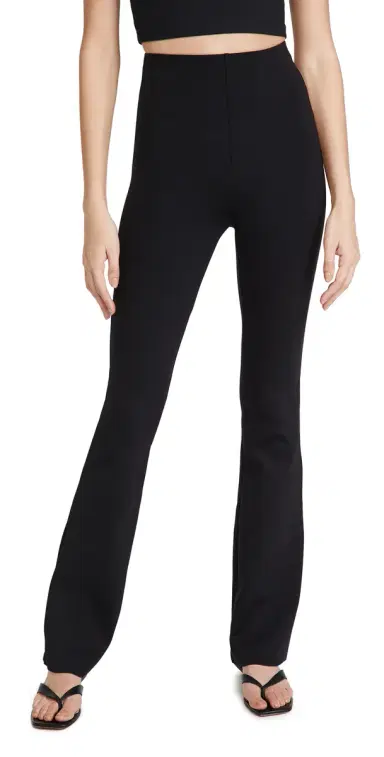 Commando Neoprene Flared Leggings Black S | Thumbnail 1 Commando Neoprene Flared Leggings Black S | Thumbnail 1
