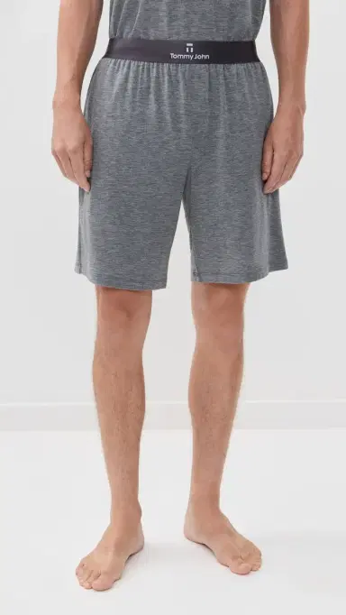Tommy John econd kin leep Shorts 9 Medium Grey Heather | Thumbnail 2 Tommy John econd kin leep Shorts 9 Medium Grey Heather | Thumbnail 2