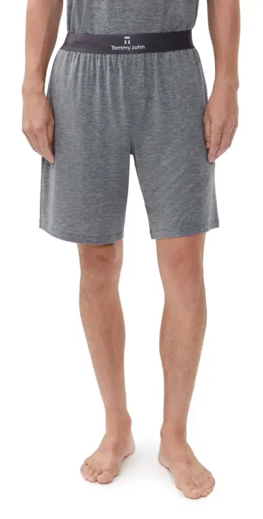 Tommy John econd kin leep Shorts 9 Medium Grey Heather | Thumbnail 1 Tommy John econd kin leep Shorts 9 Medium Grey Heather | Thumbnail 1