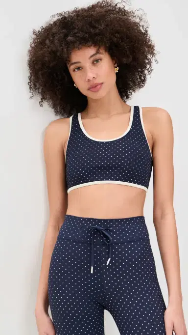 The Upside pellbound Jade Racerback Bra Polka Dots | Thumbnail 2 The Upside pellbound Jade Racerback Bra Polka Dots | Thumbnail 2
