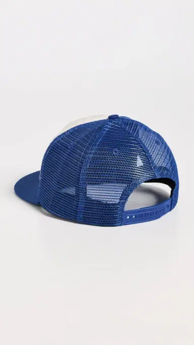 Rhude Pit Stop Trucker Cap White/Blue/Red One Size | Thumbnail 3 Rhude Pit Stop Trucker Cap White/Blue/Red One Size | Thumbnail 3