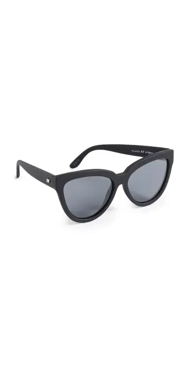Le Specs Liar Liar Sunglasses Black Rubber One Size | Thumbnail 1 Le Specs Liar Liar Sunglasses Black Rubber One Size | Thumbnail 1
