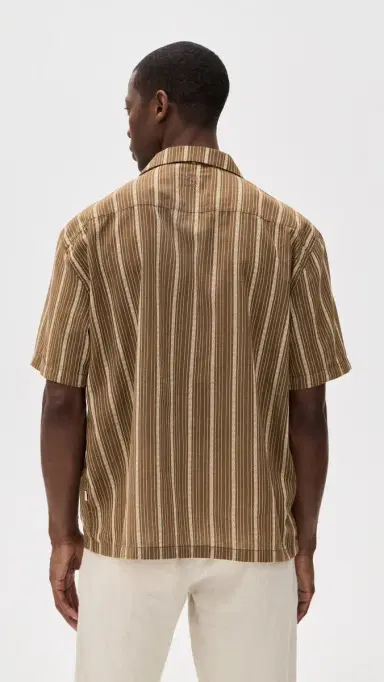 Rhythm West Winds Stripe Short Sleeve Shirt | Thumbnail 3 Rhythm West Winds Stripe Short Sleeve Shirt | Thumbnail 3