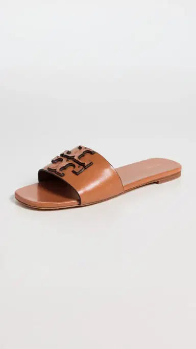 Tory Burch Ines Flat Slides Tan 5 | Thumbnail 5 Tory Burch Ines Flat Slides Tan 5 | Thumbnail 5