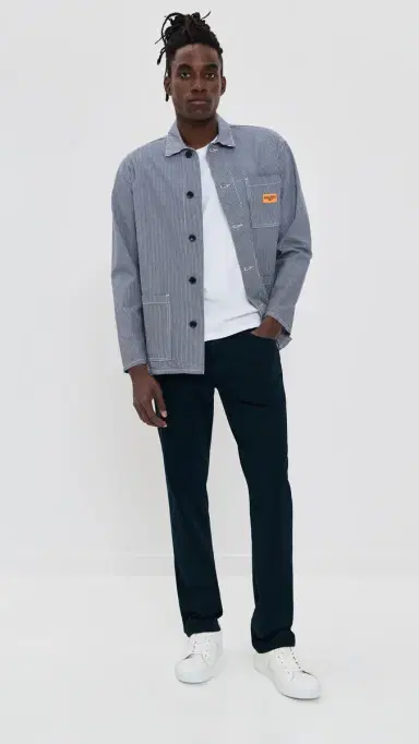 Frame Modern Straight Jeans Dark Navy 29 | Thumbnail 5 Frame Modern Straight Jeans Dark Navy 29 | Thumbnail 5