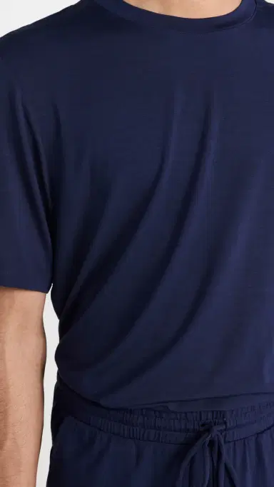 Eberjey Henry Modal Short PJ et True Navy | Thumbnail 6 Eberjey Henry Modal Short PJ et True Navy | Thumbnail 6