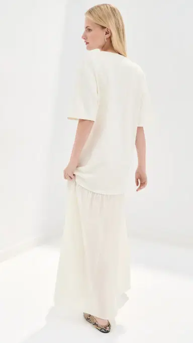 LE BOP Camden Maxi Dress White | Thumbnail 3 LE BOP Camden Maxi Dress White | Thumbnail 3