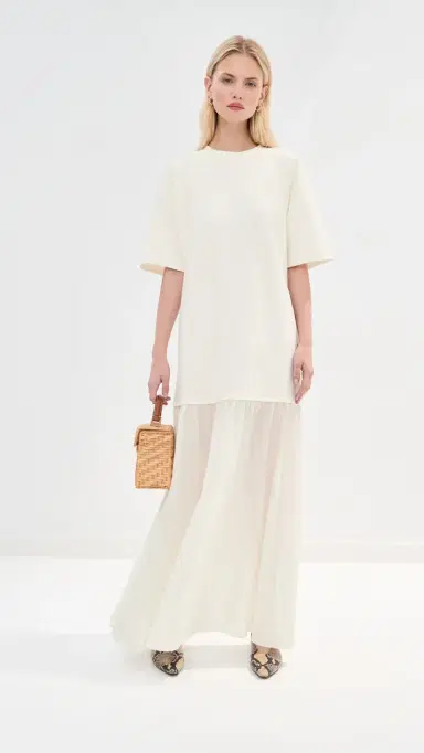 LE BOP Camden Maxi Dress White | Thumbnail 5 LE BOP Camden Maxi Dress White | Thumbnail 5