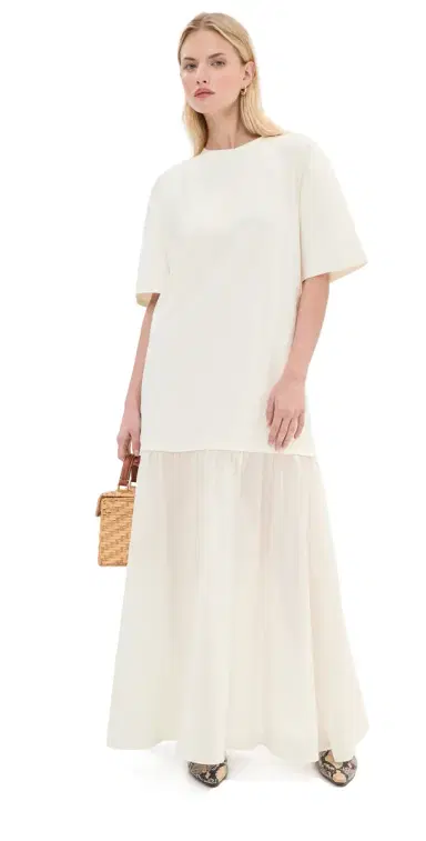 LE BOP Camden Maxi Dress White | Thumbnail 1 LE BOP Camden Maxi Dress White | Thumbnail 1